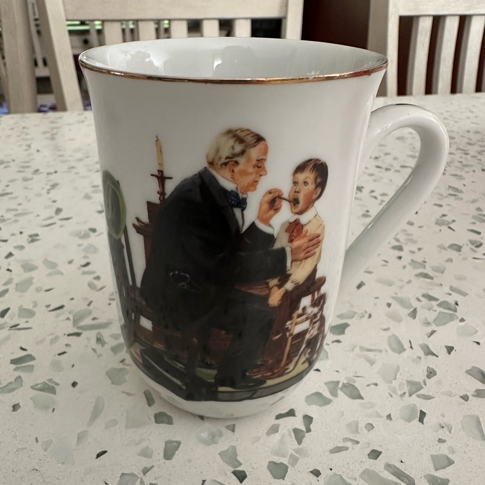 Norman Rockwell “The Country Doctor” Mug